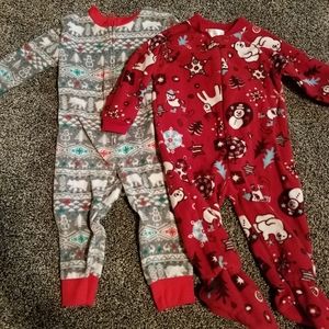 12 month Christmas pajama lot